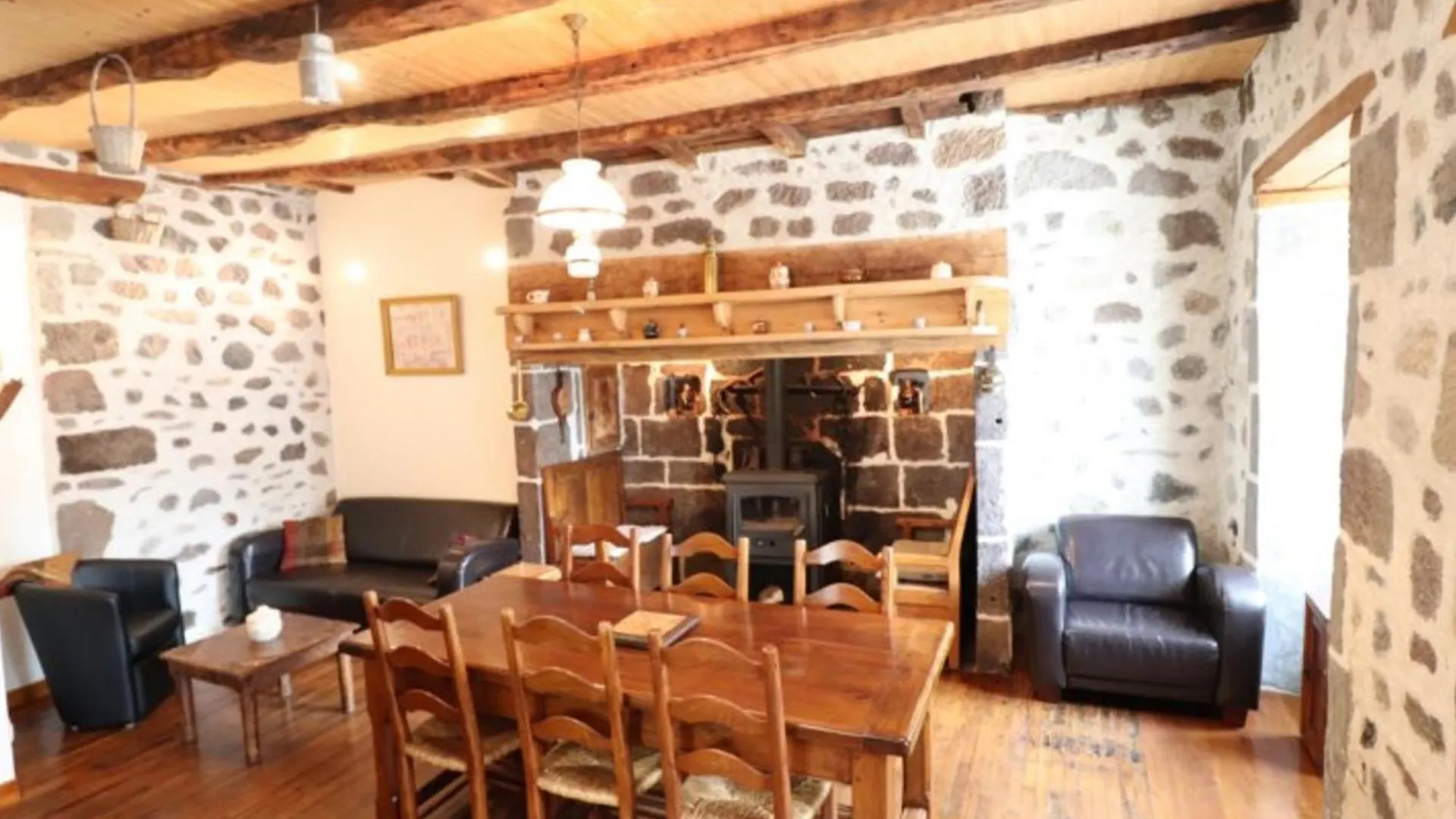 Maison De Charme Avec Jardin, Proche Station Super-Lioran, Ideale Pour Famille Et Activites Nature - Fr-1-742-467 Thiézac